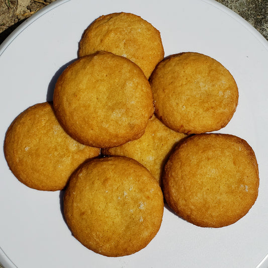 Lemon Crisp Cookies