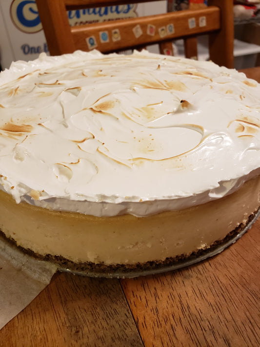 9 Inch Eggnog Cheesecake